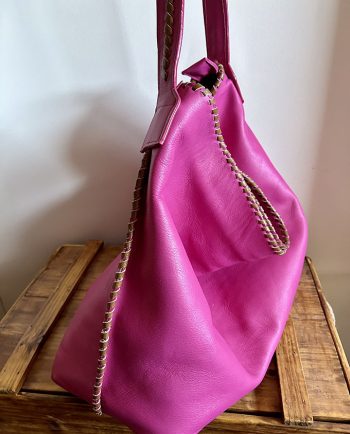 bolso grande de piel fucsia01