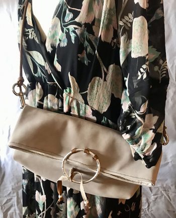 Bolso bandolera nobuck gris 02