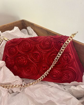 Bolso de ceremonia rojo 02