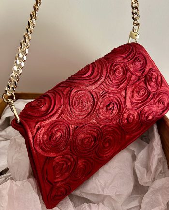 Bolso de ceremonia rojo 01