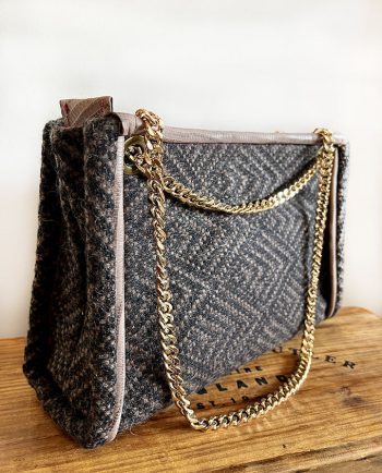 Bolso de tejido espiga con vivos de piel01