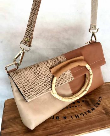 Bandolera marrón