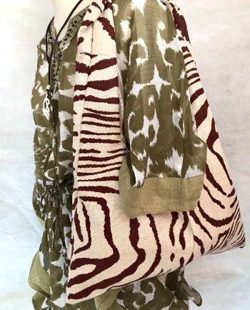 bolsa de playa niña safari reversible1